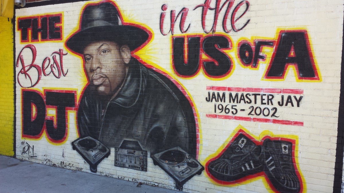 Jam Master Jay graffiti az USA-ban