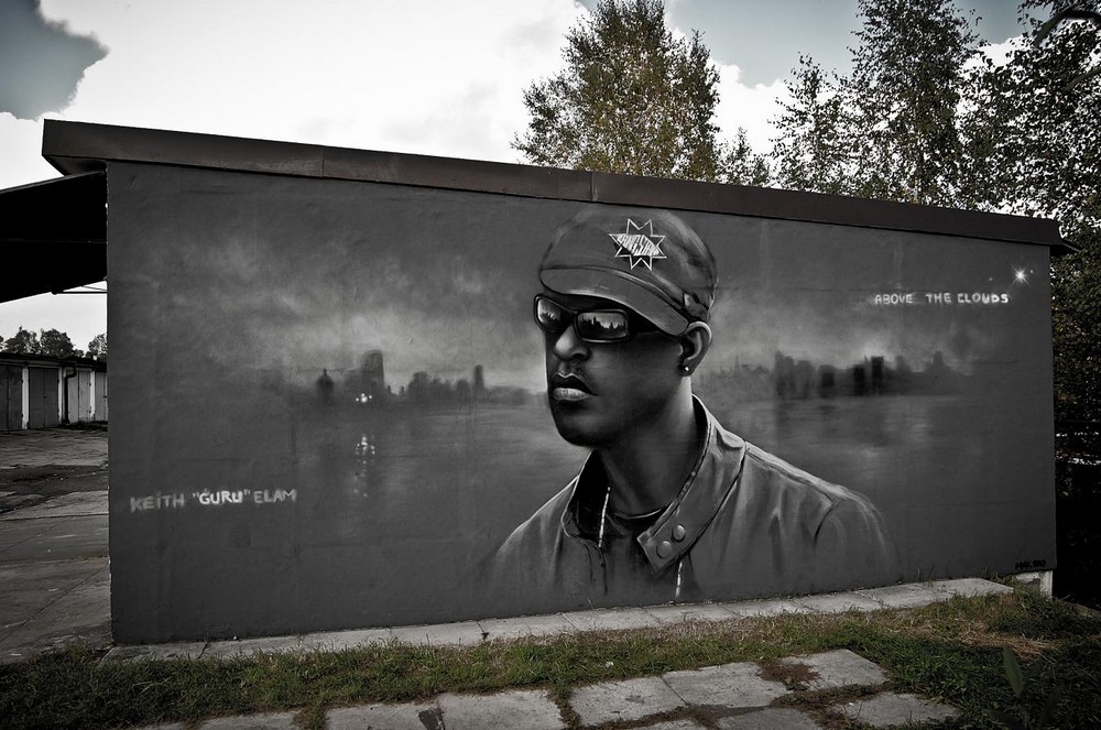 Guru graffiti Lengyelországban