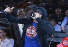 Eminem Detroit Pistons NBA Little Caesars Arena megnyitó