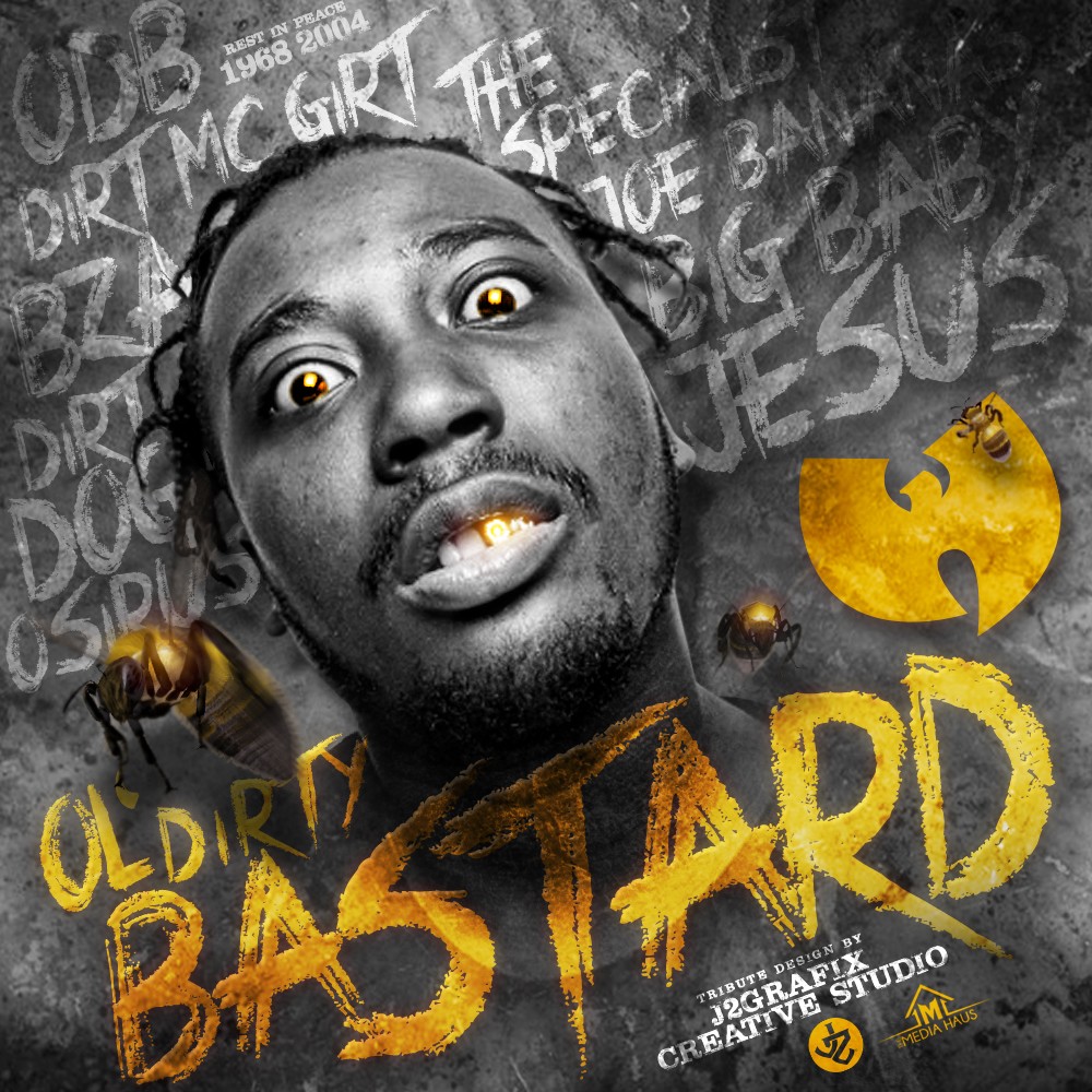 Ol' Dirty Bastard tribute graphic by J2Grafix