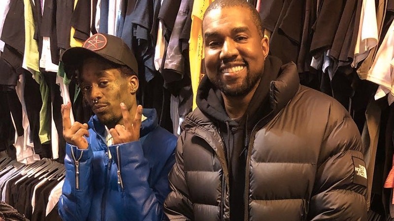 Lil Uzi Vert és Kanye West shoppingolás közben