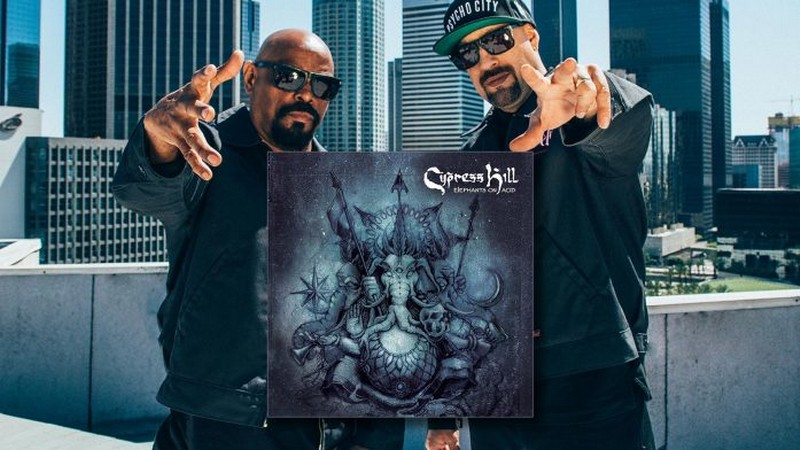 Sen Dog B-Real Cypress Hill Elephants on Acid album promo