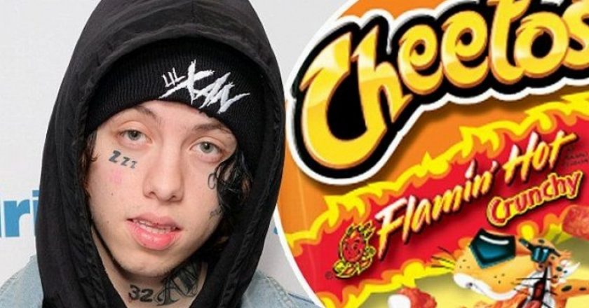 Lil Xan és a csípős Cheetos chips