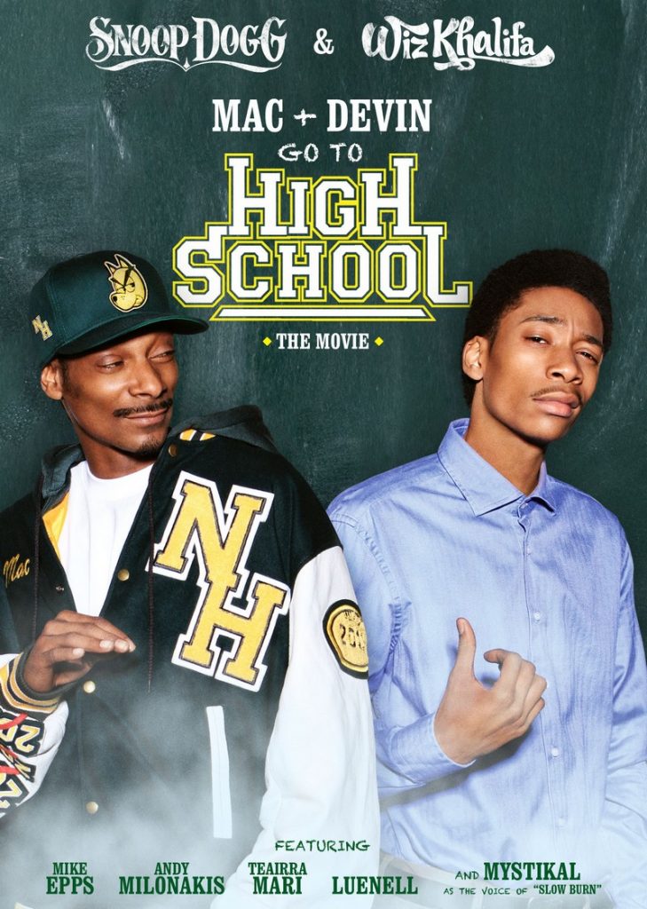 Snoop Wiz Khalifa Mac & Devin go to High School poszter