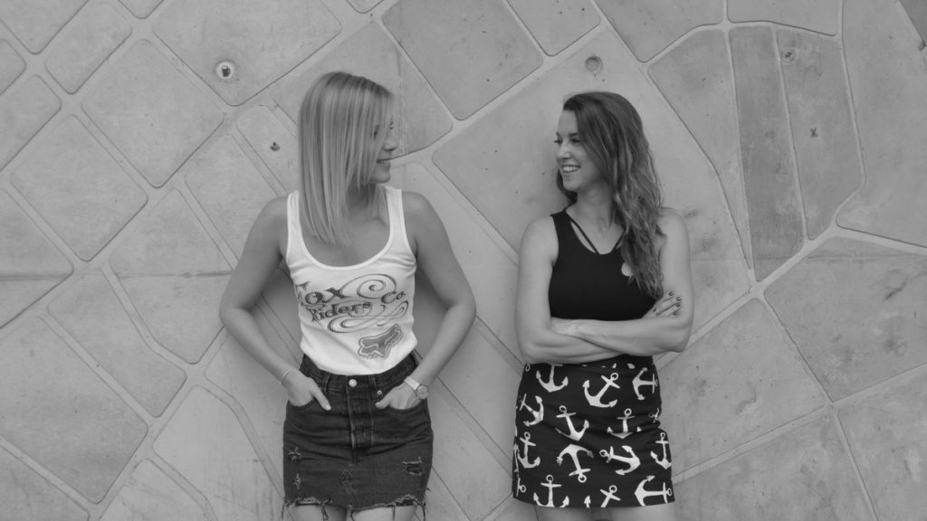 Koltay Anna és Turán Eszter a BP Underground Hip Hop dokumentumfilm rendezői